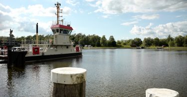Fähre Oldenbüttel, Nord-Ostsee-Kanal, Kiel Canal