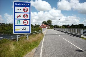 Rudbøl, Grenzübergänge Dänemark Deutschland, Grænseovergange Tyskland Danmark