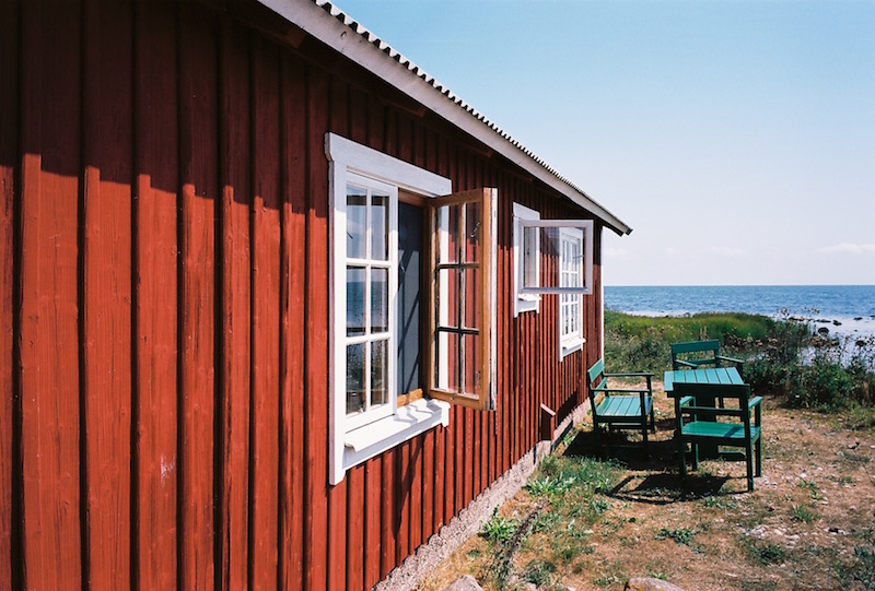 Fischerstelle Fiskeläge Ljugarn Gamla Hamn Gotland