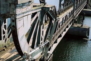 Lindaunis-Brücke, Schlei, Klappbrücke
