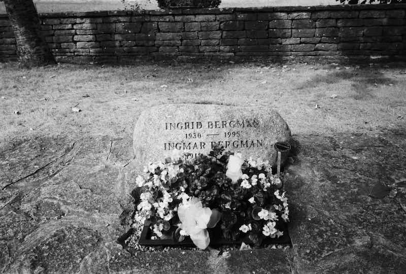Grabstein Ingmar Bergmann