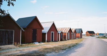 Fiskeläge Botvaldevik Gotland