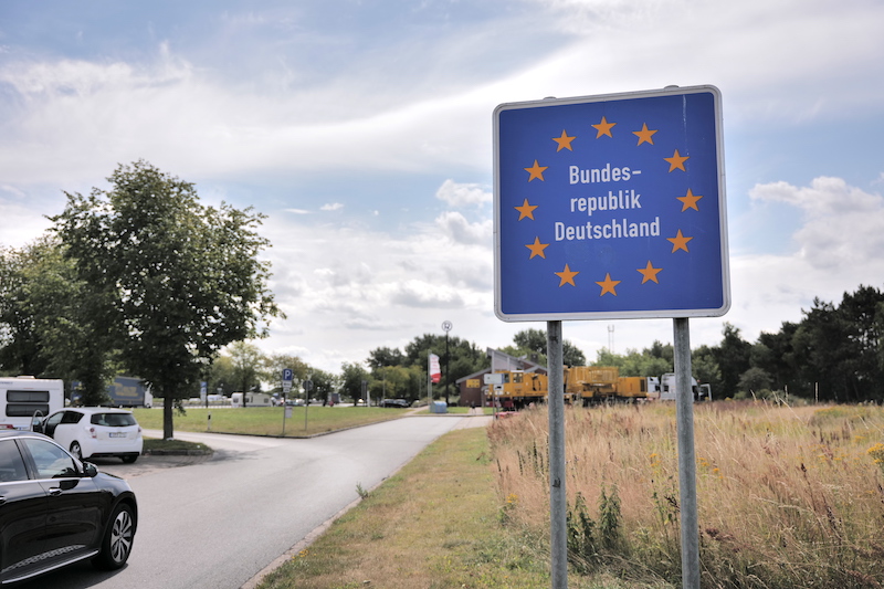 Grenzübergang Ellund-Fröslev, Grenzübergang Autobahn A7, Grenzübergänge Dänemark-Deutschland | © weites.land