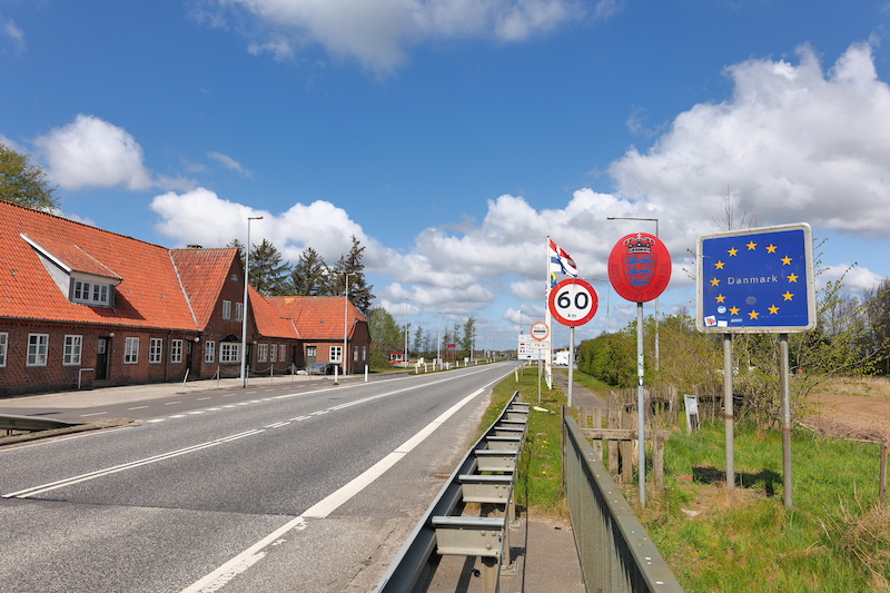 Grenzübergang Böglum Sæd, Grenzübergänge Deutschland-Dänemark