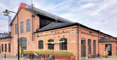 Die alte Lokomotivfabrik von NOHAB ist heute das Zuhause des Since Center INNOVATUM in Trollhättan