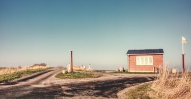 Rickelsbüller Koog, Margarethe Kog, Grenzübergang Norddeich-Sieltof
