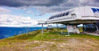 Skistation Kvittfjell, fotografiert mit Leica Elmarit M 28mm f2.8 ASPH.