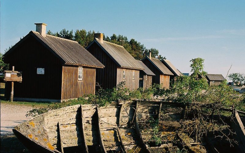 Fiskeläge Saustre / Saustrehammaren, Gotland