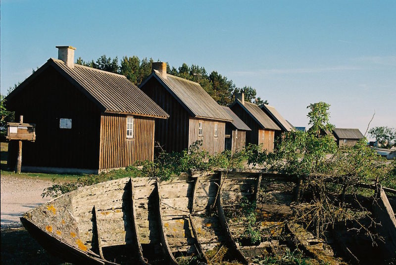 Fiskeläge Saustre / Saustrehammaren, Gotland